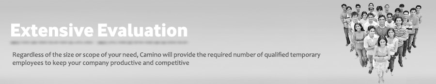 Temporary Staffing - Regardless of the size or scope of your need, Camino will provide the required number of qualified temporary employees to keep your company productive and competitive